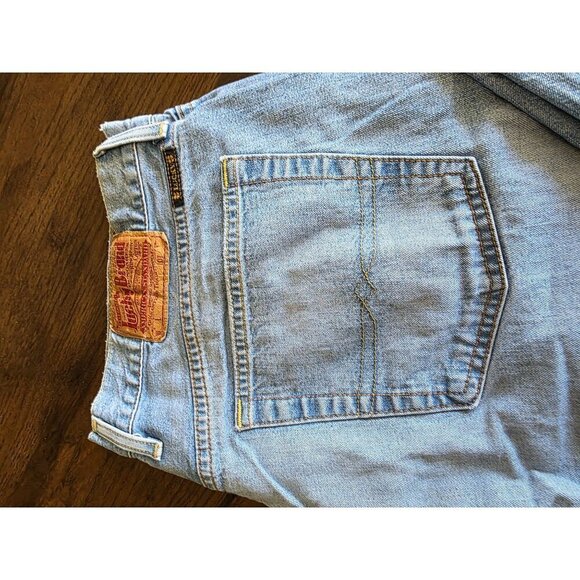 Lucky Brand Light Wash Denim Bootleg Jeans Size 38 Regular Length 100% Cotton Ma - Picture 10 of 16